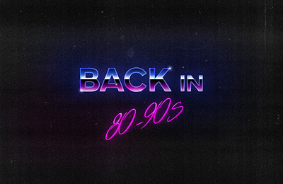 Back in 80-90s bojack horseman miami beach retro retro design retro vintage style typogaphy venice beach