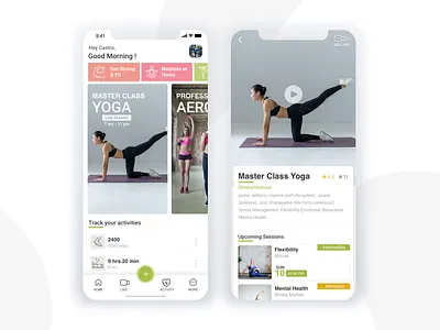 Fitness App app app design application automate design fitness app ux