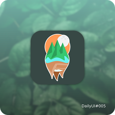 dailyUI 005 dailyui design icon icon app