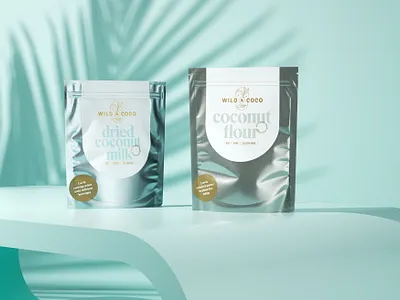 Wild & Coco Packaging branding branding designer graphic design identity illustration logo logotype packaging visual design visual identity