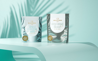 Wild & Coco Packaging branding branding designer graphic design identity illustration logo logotype packaging visual design visual identity