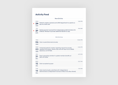 Daily ui 047 - Activity feed daily ui