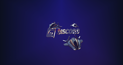 Ship discord Banner 3d art 3d artist cyberpunk illustration low poly lowpolyart neon light