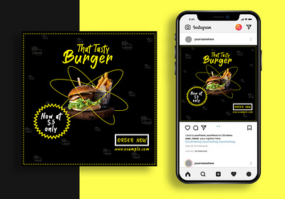 Social Media Template ad design ads advertisement design branding creative dribbble facebook graphic design instagram instagram template social media templates typography