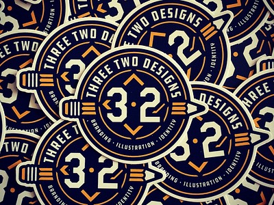 3-2 Designs Badge