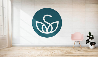 Logomark for Simplina branding fertility identity design logo logomark telehealth wellness