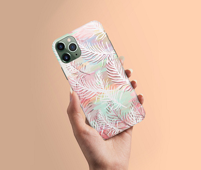 Tropical prints branding design graphic design illustration packaging phonecase prints summer prints tropical