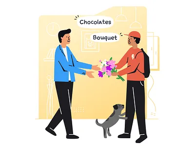 Swiggy Stores onboarding brand illustration graphic design illustration vector