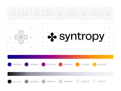 Syntropy Branding b2b blockchain branding crypto design internet logo design network plasma startup syntropy token web3