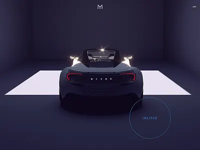 mivon EV sportscar UI/UX product design concept 3D CG automotive 3d animation app automotive brand concept design digital ev future interaction interface mobility product design transportation ui