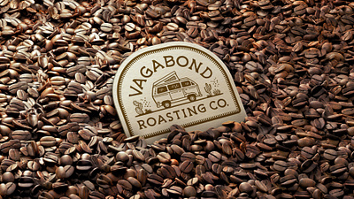 Vagabond Roasting Co. brand identity branding coffee food graphic design illustration logo package design packaging