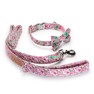 PACK Spring Illustrated Prints all over print branding dog collar dog leash floral floral print illustration logo design painted paisley pattern design pattern designer print design product design repeat pattern repeat print surface pattern surface pattern design textile design tropical print