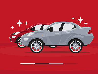 Illustration / Random cars car carillustration cartoon design devilsdan illustration socialmedia vector