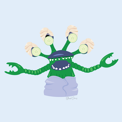 SID design fingerpuppet graphicdesign illustration illustration art monster