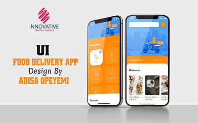 Food Ordering Mobile App UI app branding business design graphic graphic design typography ui ux web