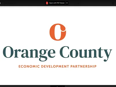 OCEDP Vertical Lockup design icon logo