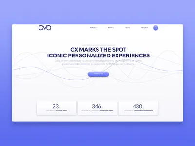 Digital Marketing Agency Website hero banner marketing webpage website