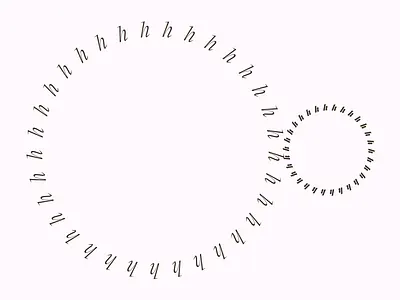 hhhhh after effects animation brown circle clock clockwork dial gear geometric kinetic typography monochrome motion design spin turn typography