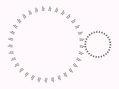 hhhhh after effects animation brown circle clock clockwork dial gear geometric kinetic typography monochrome motion design spin turn typography