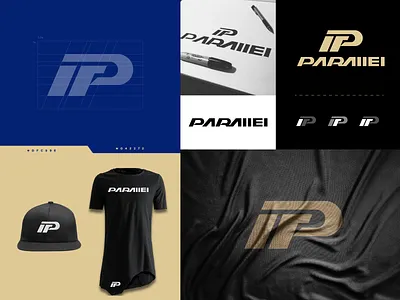 Parallel art brand branding draw drawing logo minimal minimalism simple sketch