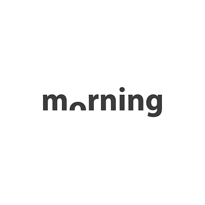 morning art design icon illustration illustrator lettering logo logos minimal minimalist minimalist logo morning morning routine mornings title typography vector