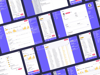 Molequle - Database Dashboards admin admin panel animation app crm crm dashboard dashboard motion platform product design ui ui design ux uxui web app webapp