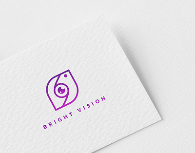 Bright Vision - Logo for Camera Application bright figma graphicsdesign logodesign mockup