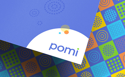 pomi - peace of mind insurance brand identity branding graphic design illustration insurance logo design packaging design