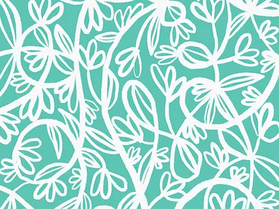 Floral Doodle - Pattern artwork digital art digital drawing digitalart doodle doodle art doodle pattern doodleaday doodleart drawing floral illustration illustration digital leaves society6