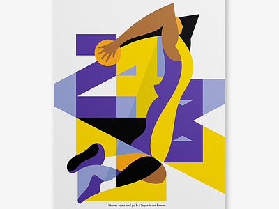 Kobe 24/8 artwork design digital illustration illustrated poster kobe bryant minimal design nike basketball sport illustration stefano marra style vector illustration