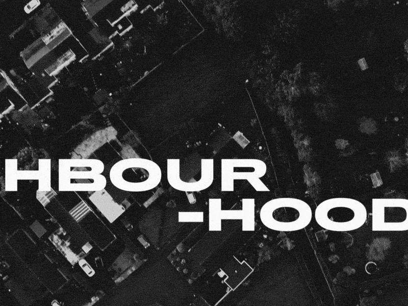 The Neighbourhood animation brand branding design ident logo motion title