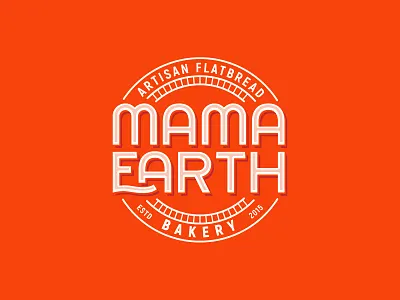 Artisan Bakery Logo almosh82 app artisan bakery bakerylogo branding circular earth emblem flatbread illustration logo logodesign logodesigner logotype mama organic tonir transparency wordmark