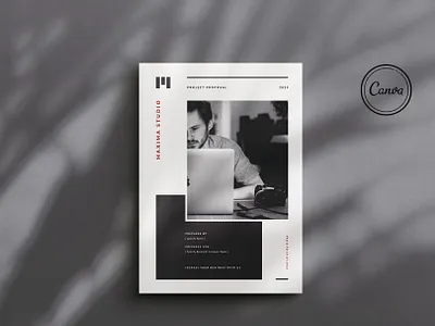 Proposal Canva Template branding canva canva template design download graphic design graphics layout photoshop portfolio presentation project proposal proposal proposal design proposal template proposals template template design us letter