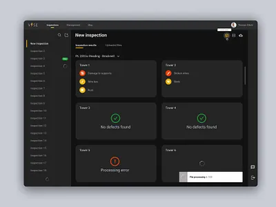 Dark UI app design dark design uidesign uiux uxdesign web design