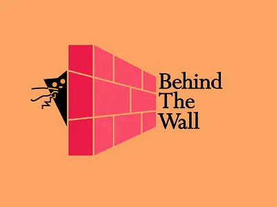 Behind The Wall animal animallogos animals cat catlogos cats cleanlogos emblems logos mascot mascotlogos mascots minimallogos modernlogos simplelogos symbols whatsnew