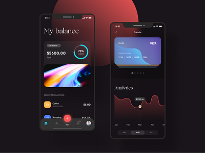 E-Wallet analytic analytics app design bank chart color concept creative ecommerce hero header illustraion illustration layout minimal minimalist mobile app transaction typo typography user interface