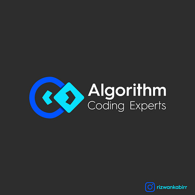 Algorithm Coding Experts logo and branding algorithm brand brand designer brand identity coding logo coding symbol creative concept letter a logo letter c logo logo design logos