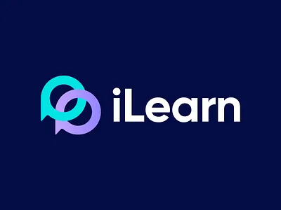 iLearn - Approved Logo Design brand identity branding branding agency branding identity chat chat app chat connection discussion corporate corporate flyer identity identity branding learn ilearning solutions logo logo design logo designer logotype media tech digital smart logo solution platform interactive symbol