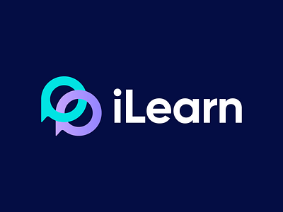 iLearn - Approved Logo Design brand identity branding branding agency branding identity chat chat app chat connection discussion corporate corporate flyer identity identity branding learn ilearning solutions logo logo design logo designer logotype media tech digital smart logo solution platform interactive symbol