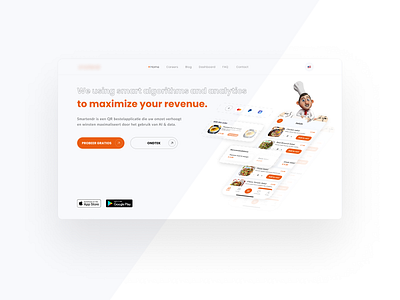 Hero section for app website design hero illustration minimal minimalistic ui web