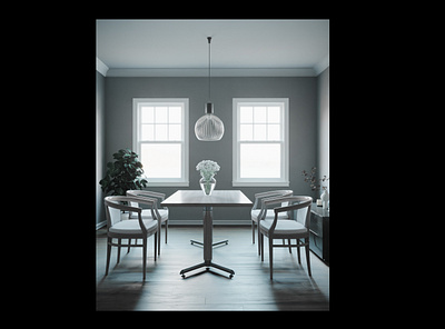 CGI - DINING ROOM 3d 3dsmax architect architecture archviz arquitetura cgi corona render design interior design realism render rendering