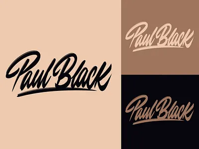 Paul Black - Lettering Logo Sketch for DJ company from LA branding calligraphy clothing design fashion font free hand lettering identity lettering logo logotype mark packaging script sketches streetwear type typo typography