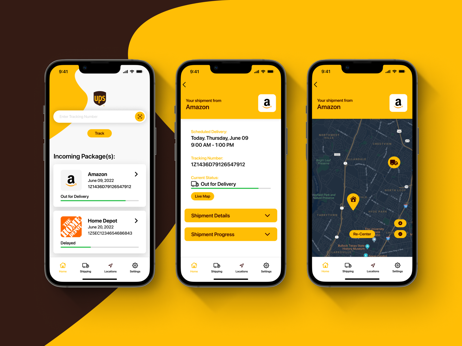 UPS Redesign Concept by Jett Do on Dribbble