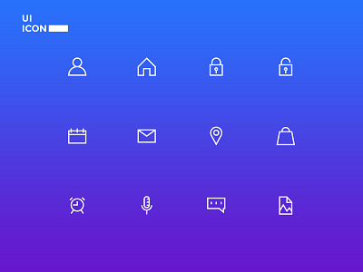 UI Icon app design icon ps ui ux vector web