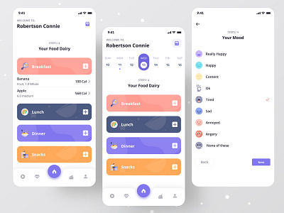 Health App UI Kit app design ui