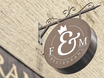 Fifth & Main Restaurant Logo concept branding design design 2020 inspiration logo logo 2020 logo design logo inspiration restaurant logo vector