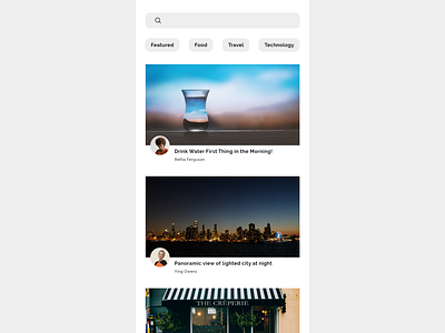 News 100daysofui adobexd dailyui design newsfeed ui