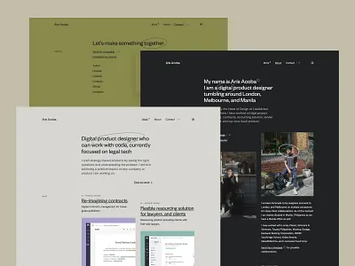 Portfolio • New website • css landingpage micro interactions portfolio