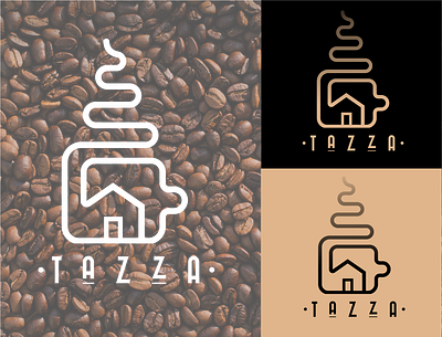 Coffee Shop logo #dailylogochallenge branding coffee shop coffee shop logo daily logo challenge design flat gradient logo icon illustration logo minimal tazza typography vector