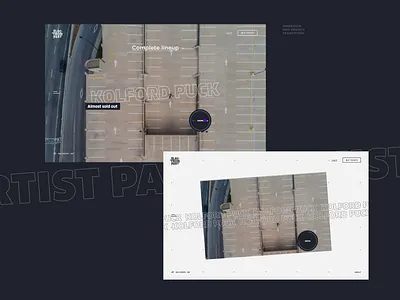 Electron Festival / Branding dynamic electron electronic music festival fun lineup minimal interface music navigation switzerland ui design visual identity
